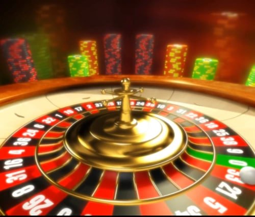 Permainan Domino QQ di betwin77 menampilkan ubin domino, tangan pemain, dan pot taruhan real-time